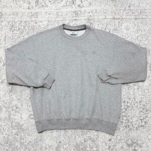 vintage Champion grey crewneck blank sweater
